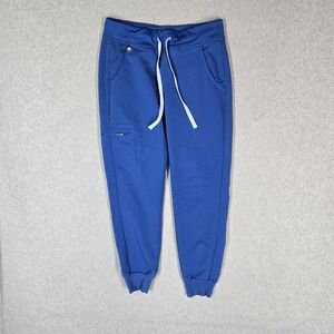 FIGS Women Scrub Pants XS/P Blue Cargo Jogger Zamora